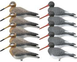 Pack 10 appelants barge et pie de mer