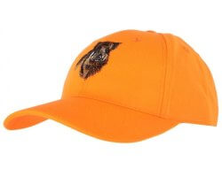 Casquette orange sanglier