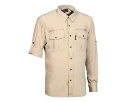 Chemise à manches longues Anti-tique beige Verney Carron