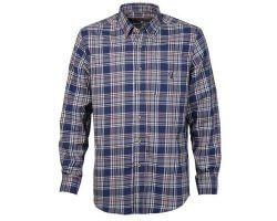 Chemise carreaux bleus Aubigny Percussion