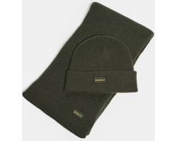 Coffret cadeau bonnet et écharpe BARBOUR