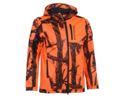 Sweat à capuche zippé enfant orange PERCUSSION
