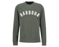 Sweat homme vert Prep Logo Barbour