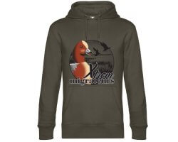 Sweat tête canard siffleur vert XTREM MIGRATEURS
