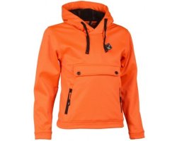 Sweat à capuche enfant orange Percussion