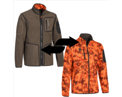 blouson-polaire-reversible-drathaar-coupe-vent-pro-hunt