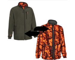 Blouson de chasse polaire réversible Evo Pro Hunt - Réversible
