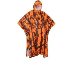 Poncho camouflage orange fluo Ghostcamo
