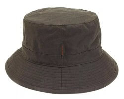 Bob huilé vert olive Wax Bucket BARBOUR