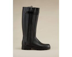 Bottes Chasseur homme doublées néoprène noires LE CHAMEAU