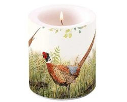 Bougie motif Faisan LOVERGREEN