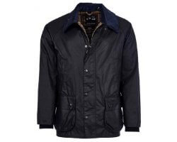 Veste huilée Bedale Wax navy homme BARBOUR