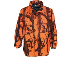 Veste de pluie GhostCamo orange B&B PERCUSSION