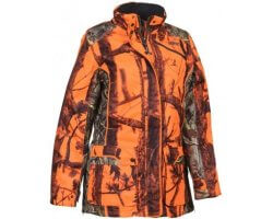 Veste de chasse femme Brocard GhostCamo orange Blaze PERCUSSION