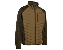 Veste matelassée et tricot Moor butternut DEERHUNTER