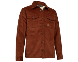 Veste en velours côtelé doublée sherpa