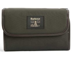 Trousse de toilette à suspendre olive BARBOUR