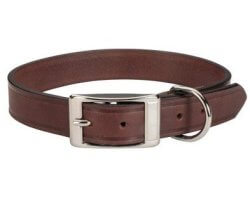 Collier en cuir de buffle