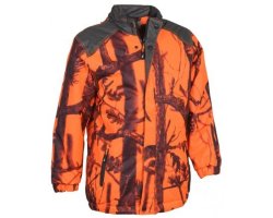 Coupe-vent chaud enfant camouflage orange GhostCamo Percussion