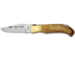Couteau pliant en Bois coloré blanc 11.5 cm Laguiole Bougna 