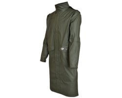 Manteau long Impersoft kaki PERCUSSION