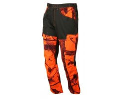Pantalon de traque anti-ronce Maquisard camouflage orange Treeland