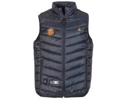 Gilet chauffant bleu VERNEY CARRON