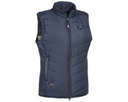 Gilet chauffant hybrid femme bleu VERNEY CARRON 