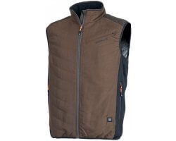 Gilet chauffant PRESTIGE marron SOMLYS