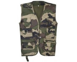 Gilet enfant camouflage Reporter PERCUSSION