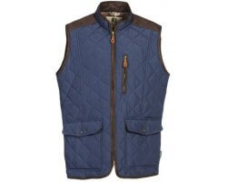 Gilet matelassé Stalion bleue marine PERCUSSION 