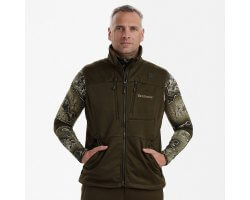 Gilet vert Excape Softshell Waistcoat  DEERHUNTER