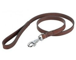 Laisse en cuir de buffle