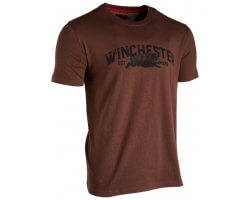 Tee-shirt à manches courtes Vermont marron Winchester