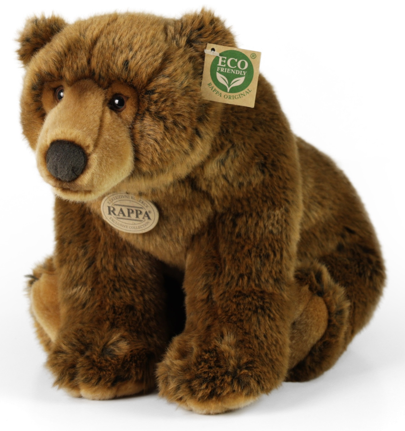 Peluche ours brun 40 cm Eco friendly 20905