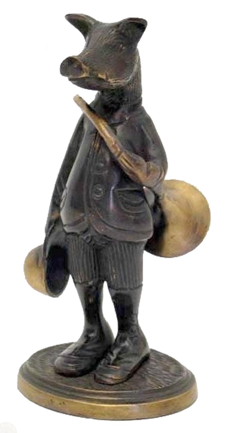 La Chasse - Statuette par Dubout