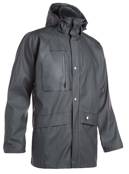 VESTE NAUTICA HOMME LÉGÈRE IMPERMÉABLE - Gris - Avec Capuche - Neuf Avec étiquettes