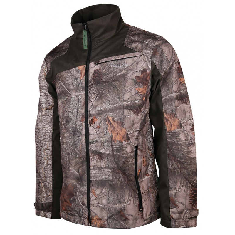 Veste de chasse enfant Maquisard camo forest Treeland - 15749