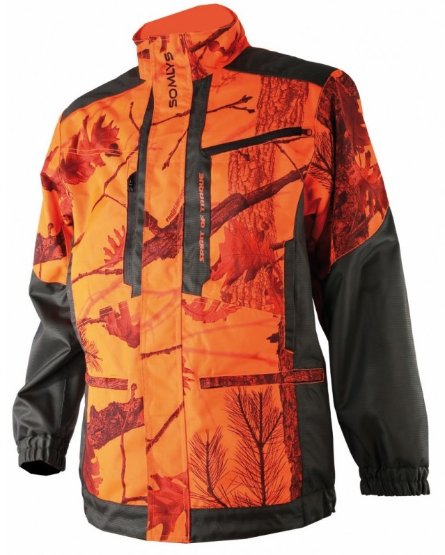 Veste anti-ronce camouflage orange Spirit SOMLYS - 11331