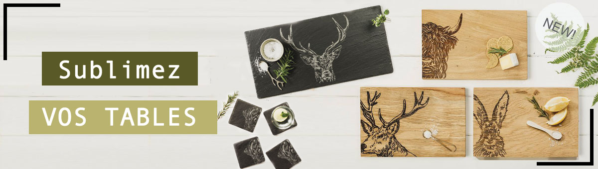 Décoration inspiration chasse pour la table