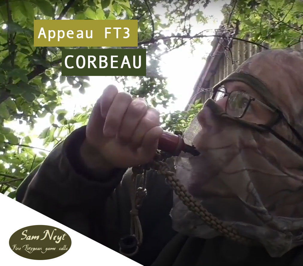 Appeau corbeau FT3 Sam Neyt