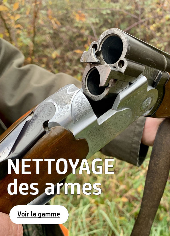 Nettoyage et entretien des armes